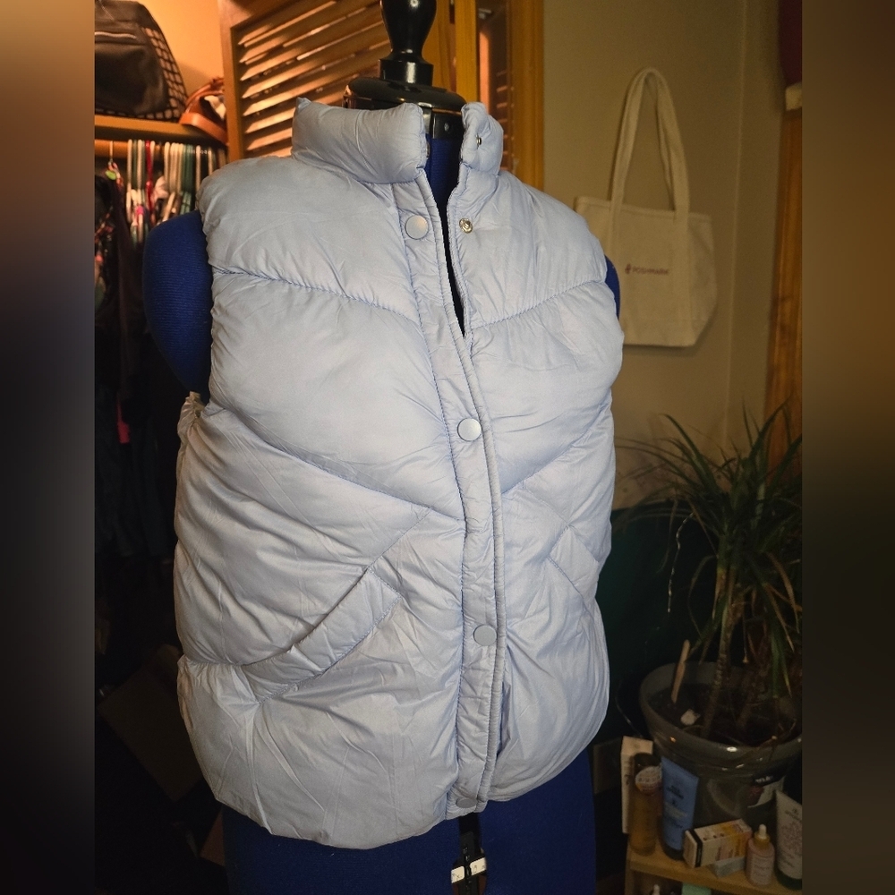 Urban Republic Light Blue Girls Puffer Vest